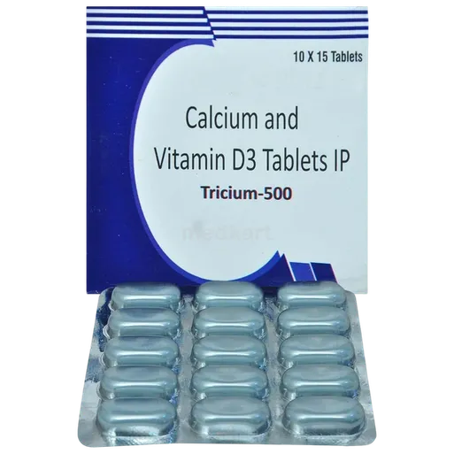 tricium 500mg tablet 15's